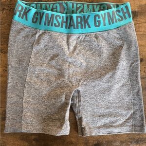 Gymshark Kids Gray and Teal Shorts